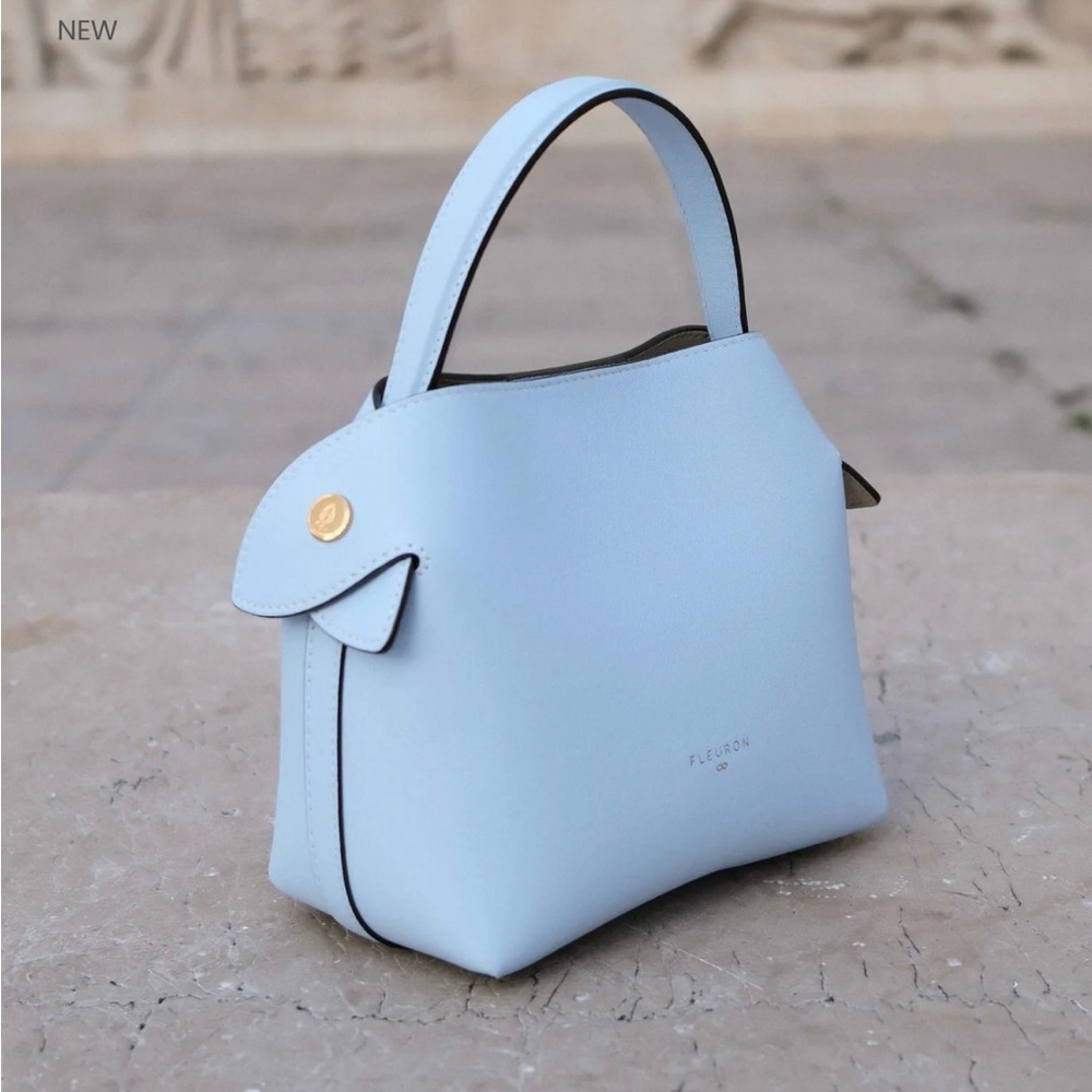 Fleuron Mini Swann Bag Bleu Glacier